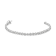 Rhodium Over Sterling Silver 1.0 Cttw Diamond Tennis Bracelet (I-J, I3)