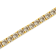 14K Yellow Gold Over Sterling Silver 8.0ctw Diamond Classic Link Tennis Bracelet