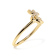 10K Yellow Gold 1/10ctw Diamond  Palm Tree Statement Ring (H-I Color,
I1-I2 Clarity)