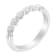 14K White Gold 1/2ctw Diamond 5-Stone Band Ring (H-I Clarity, SI2-I1 Color)