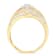 10K Yellow Gold Diamond Ring (1.0ctw, I-J Color, I2-I3 Clarity)