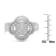 14K White Gold 1.0ctw Mixed Cut Diamond Floral Cluster Ring (H-I Color,
SI2-I1 Clarity)