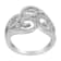 14K White Gold Round Cut Diamond Cluster Ring (1/2 cttw, SI1-SI2
Clarity, H-I Color)