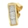 14k Yellow Gold 1/4ctw Diamond Earrings