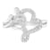 Sterling Silver Diamond Heart and Music Note Ring (1/10 Cttw, H-I Color,
I3 Clarity)