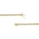 14K Yellow Gold Over Sterling Silver 3.0ctw Miracle-Set Diamond Tennis Bracelet