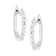 Sterling Silver 1/4 cttw Lab-Grown Diamond Huggie Earring (F-G Color,
VS2-SI1 Clarity)