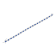 3.5 mm Lab Created Blue Sapphire and 1/6 ctw Diamond Rhodium Over
Sterling Silver Tennis Bracelet