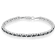 Black Rhodium over Sterling Silver 1.0ctw Rose Cut Blue Diamond
Double-Link 7" Tennis Bracelet