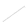 Sterling Silver 1/4 Cttw Diamond "X" Bracelet