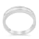 Sterling Silver 1/3ctw Baguette Cut Diamond Channel Set Wedding Ring
(H-I Color, I1-I2 Clarity)