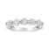 14K White Gold 1.00ctw Round Cut Diamond 5-Stone Band Ring (H-I Color,
SI2-I1 Clarity)