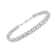 Sterling Silver 1/10 Cttw Diamond Double-Link 7" Rolex Tennis
Bracelet (I-J, I3) - 7.25"