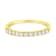 10K Yellow Gold IGI Certified 1/4ctw Diamond Band Style Ring (I-J Color,
I2-I3 Clarity)