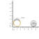 18K Yellow Gold 1.0ctw Round Cut Diamond Step up 5 Stone Ring Band (F-G
Color, SI1-SI2 Clarity)