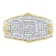 10K Two-Toned Gold Diamond Ring (1 cttw, H-I Color, SI1-SI2 Clarity)