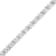 Sterling Silver 1/6ctw Miracle Set Diamond Infinity Link and Station
Tennis Bracelet