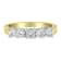 14K Yellow Gold 5 Stone Diamond Ring (1 cttw, H-I Color, SI1-SI2 Clarity)