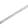 Sterling Silver 1.0 Cttw Diamond 7" Alternating Round and Square
Station Tennis Bracelet (I-J, I3)
