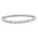 14K White Gold 3.22ctw Round-Cut Diamond Bracelet