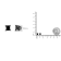 1.50ctw Princess-Cut Black Diamond Sterling Silver Stud Earrings