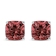 14K White Gold 1/2 Cttw Lab Grown Pink Cushion 4-Prong Set Classic
Diamond Solitaire Stud Earrings