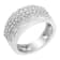 14K White Gold Round and Baguette Diamond Ring (1 1/2 Cttw, F-G Color,
SI1-SI2 Clarity)