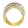 10K Yellow Gold Diamond Bypass Ring (1 5/8ctw, H-I Color, SI2-I1 Clarity)