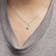 Sterling Silver 1/4ctw Diamond Lock 16" Pendant with Paperclip
Chain (H-I Color, SI2-I1 Clarity)