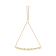 14K Yellow Gold Over Sterling Silver Channel Set Diamond Accent Twist
Bolo Bracelet