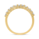 10K Yellow Gold IGI Certified 1/2ctw Diamond Band Ring (J-K Color, I1-I2 Clarity)