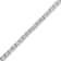 14K White Gold 3.0Ctw Miracle Set Lab Grown Diamond Illusion 7"
Bracelet(F-G Color, VS2-SI1 Clarity)