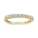 10K Yellow Gold IGI Certified 1/2ctw Diamond Band Ring (J-K Color, I1-I2 Clarity)