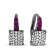 Black Rhodium Over 18K White Gold 7/8 Cttw Round Diamond and Graduated
Ruby Drop Earrings