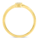 14K Yellow Gold Over Sterling Silver 1/20 Carat Diamond Promise Ring
(J-K Color, I1-I2 Clarity)