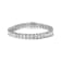 14K White Gold 5.0ctw White Diamond Rectangular Invisible Set Link
Tennis Bracelet