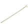 10K Yellow Gold Over Sterling Silver 1/10 Ctw Diamond Open Circle Tennis Bracelet