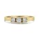 0.25ctw Diamond 3-Stone 14K Yellow Gold Over Sterling Silver Ring