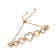 10K Rose Gold Over Sterling Silver .10ctw Round-Cut Diamond Heart Link
Adjustable Bolo Bracelet