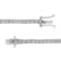 14K White Gold 3.0Ctw Miracle Set Lab Grown Diamond Illusion 7"
Bracelet(F-G Color, VS2-SI1 Clarity)