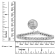 14K White Gold 1.0ctw Lab Grown Diamond Round Miracle Plate and
"S" Link Tennis Bracelet