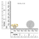 10K Yellow Gold Diamond Cocktail Ring (5/8ctw, H-I Color, SI2-I1 Clarity)
