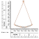 14K Rose Gold Plated Sterling Silver Diamond Accent Adjustable 4”-10”
Bolo Bracelet (I-J, I3)