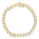 0.50ctw Round White Diamond 10K Yellow Gold Over Sterling Silver Tennis Bracelet