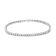 Sterling Silver 1/2ct TDW Diamond Tennis Bracelet (I-J, I3-Promo) - 7"