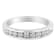 18K White Gold Round-Cut Diamond Ring (1/2ctw, H-I Color, SI2-I1 Clarity)