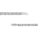 Sterling Silver .10ctw Diamond Miracle Set 3 Stone Link Bracelet