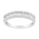 0.50ctw Diamond 14K White Gold Modern Band
