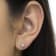 Sterling Silver 1/2ctw Near Colorless Round Brilliant-Cut Diamond
Miracle-Set Stud Earrings