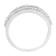 0.50ctw Diamond 14K White Gold Modern Band